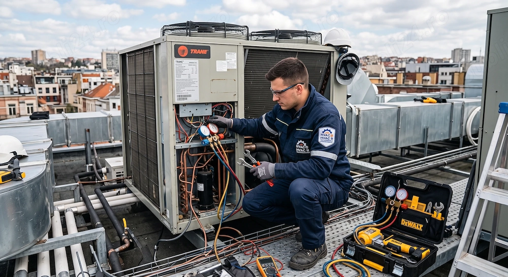 Frigotehnist - cu cunoștințe HVAC - cu experieneță sau fără