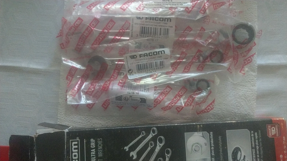 Chei cu clichet Facom 467