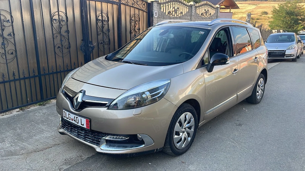 Renault Grand Scenic, Euro 6, 7 locuri,2014,1.6,130 cai, BOSE,Panoramic,Bixenon,piele,Navi,superb
