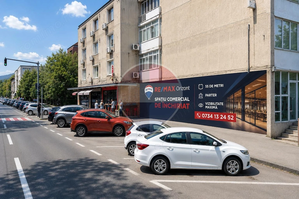 Spatiu Comercial de inchiriat | 15 Noiembrie, Brașov | 55 mp