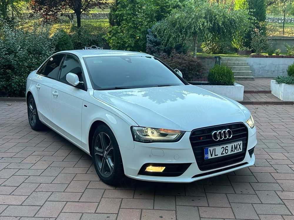 Audi a4 2015 automat distronic webasto alb perlat
