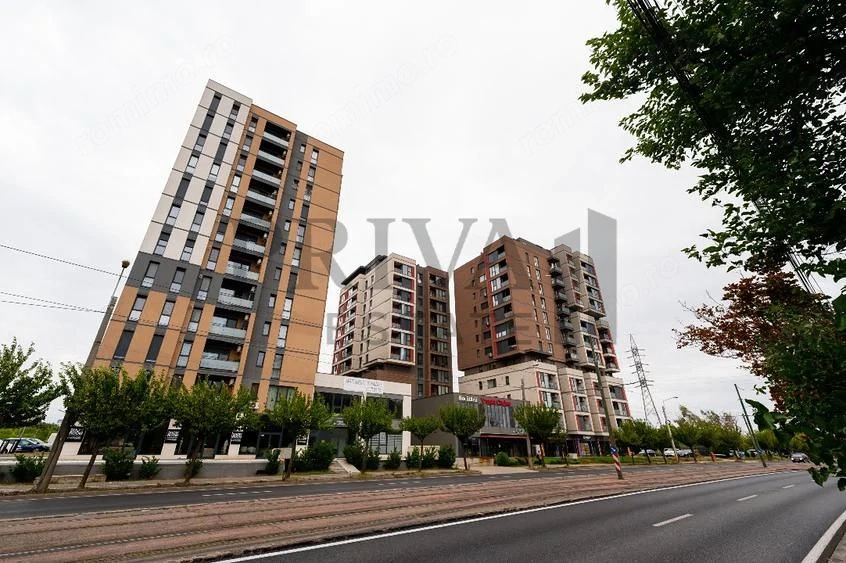 Apartament 2 camere, mobilat si utilat, loc de parcare, Rebreanu Tower