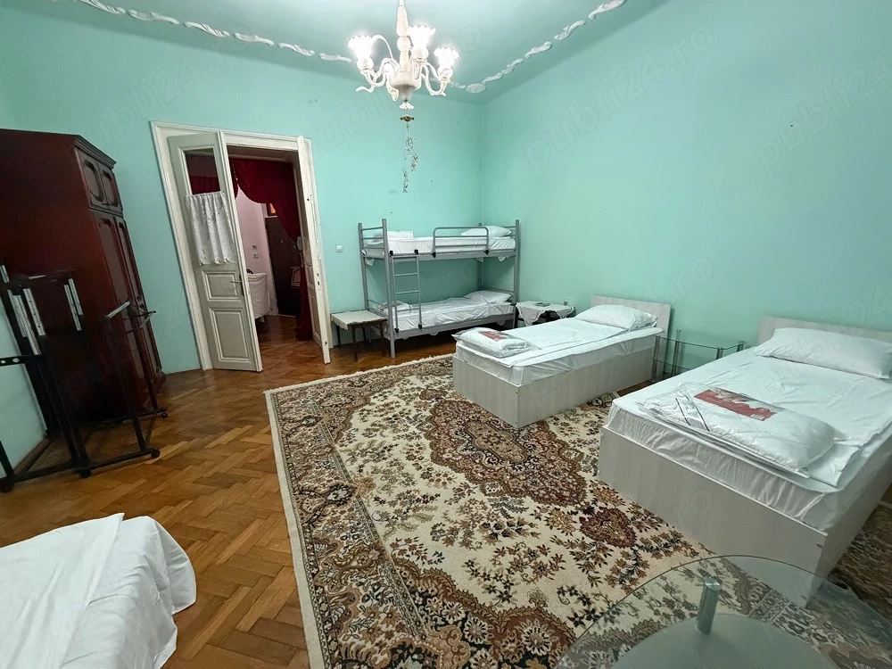 Apartament de închiriat pentru muncitori   max. 8 persoane | Timișoara, Sinaia   Central