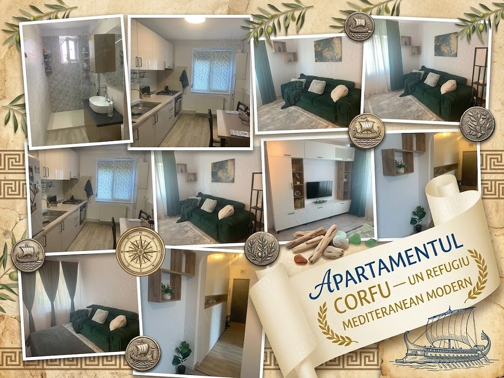 Corfu- apartament 2 camere de inchiriat