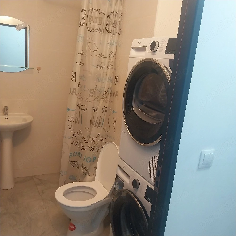 Garsonieră de închiriat   Calea Moldovei, Bistrița | Etaj 1 | 28 mp | Mobilată și utilată