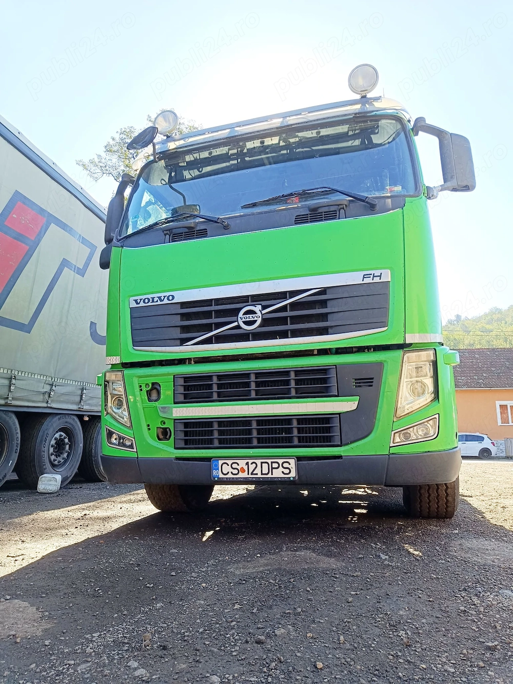 Ansamblu de vanzare volvo eev, bena langherdorf si semiremorca prelats schmitz