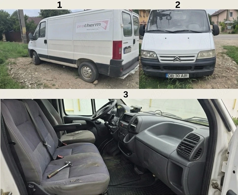 Vând Citroen Jumper N1 (Autoutilitară)   Proiect   Pentru Piese   Defect