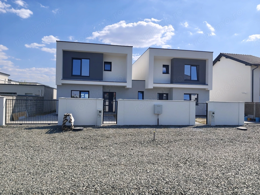 1/2 Duplex Sacalaz P+E,4Camere,2 Bai,Proiect Modern