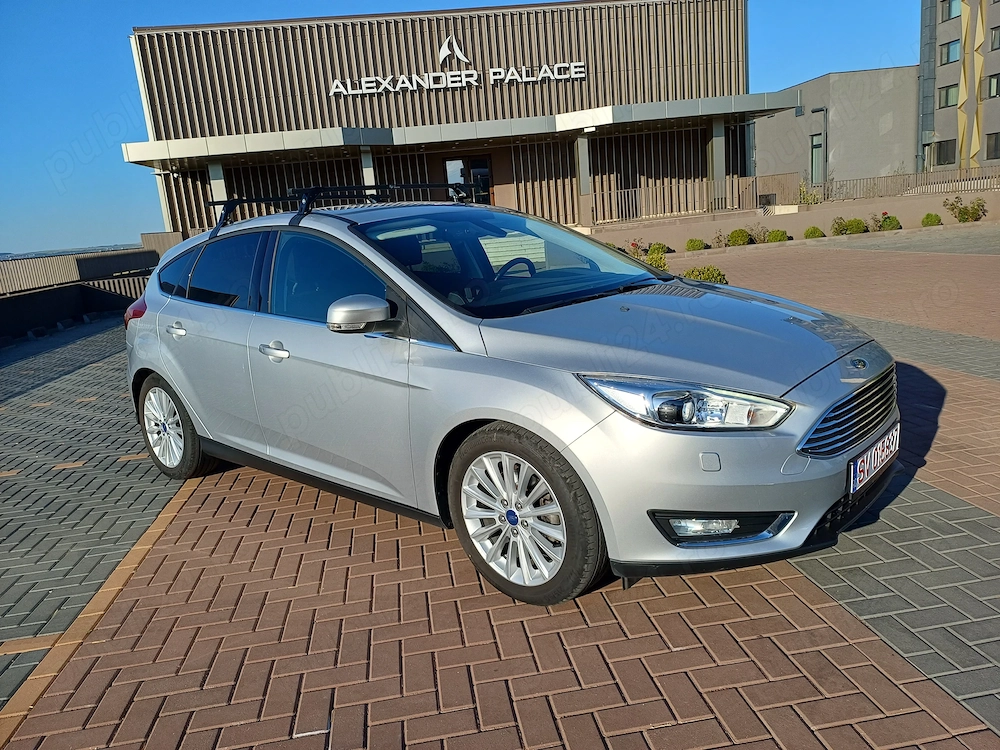 Ford Focus EcoBoost Titanium X, 1.5 cmc, an 2015, euro 6