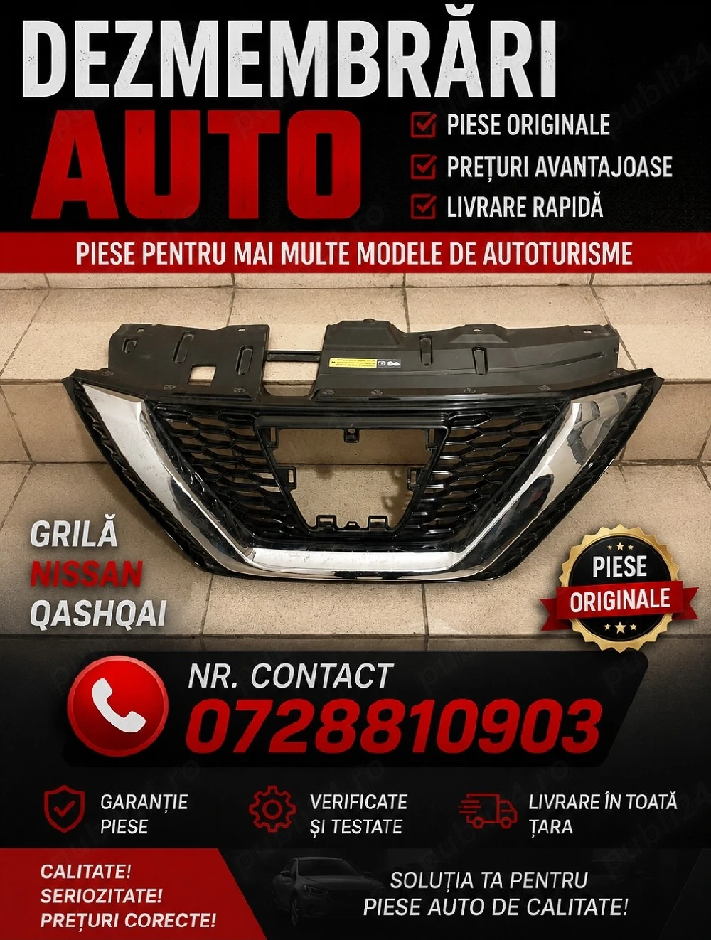 Grila Nissan Qashqai 