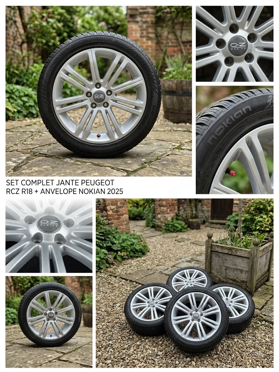 Jante 5x108 R18 8.5j Et 27 jantele sunt noi