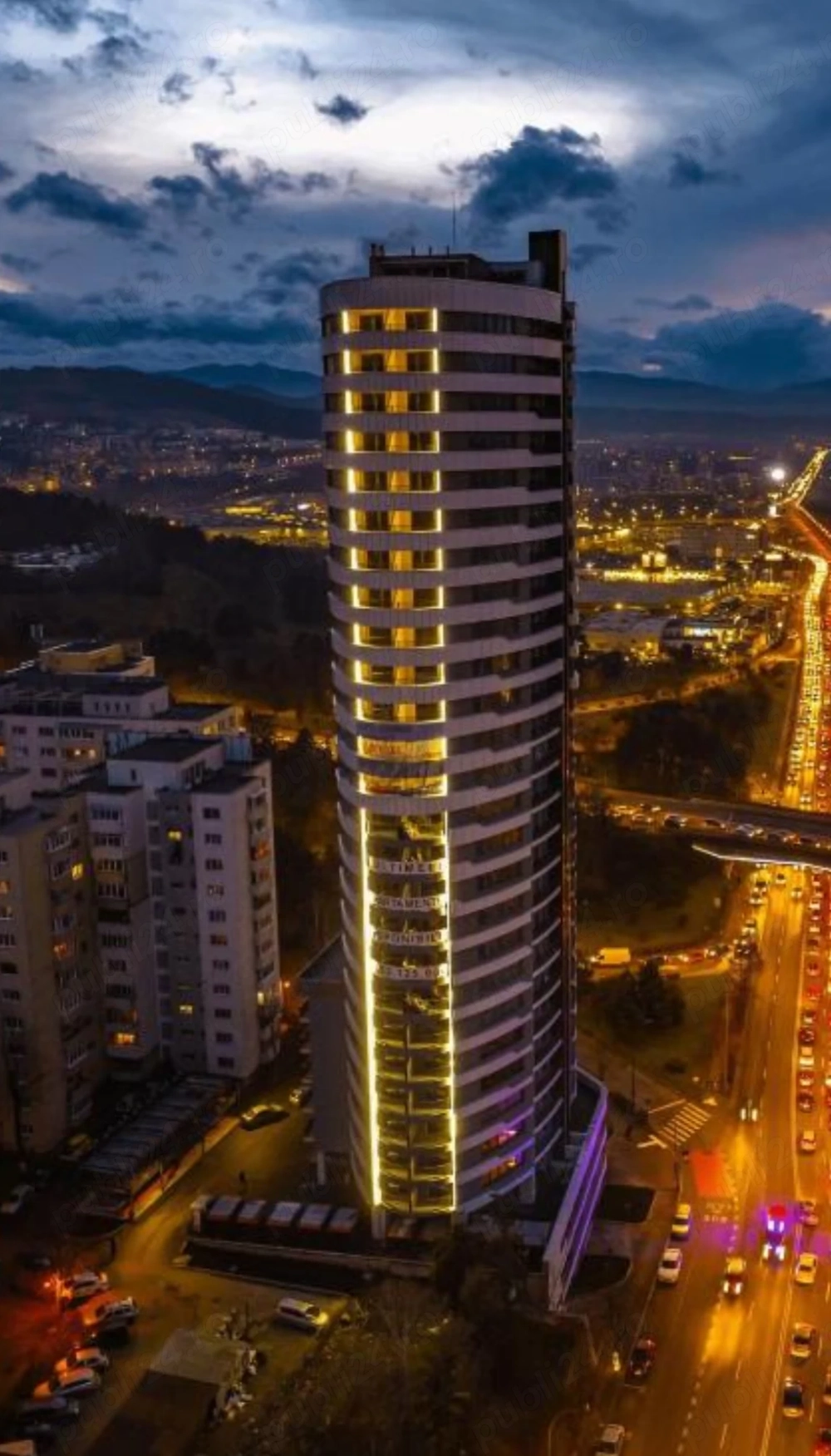 Proprietar  apartament de inchiriat WEST CITY TOWER etaj 23 din 25