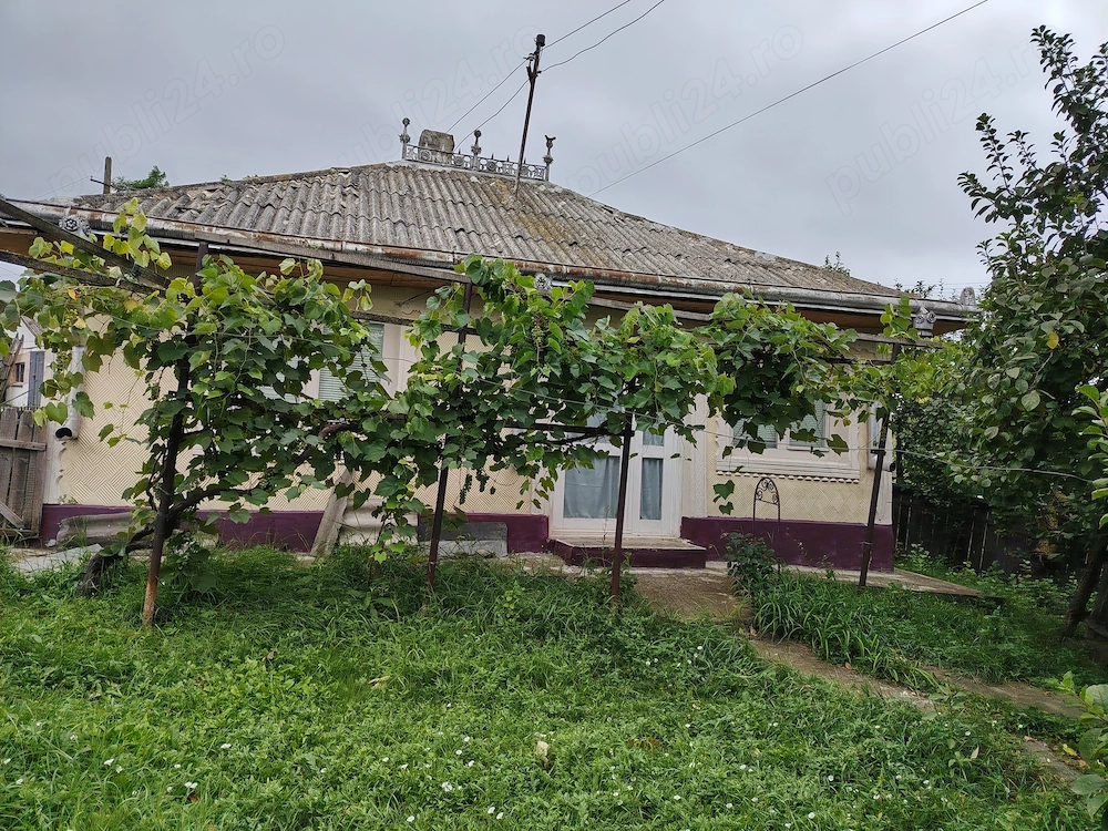 Vând  casa și teren in Sat Bâznoasa, Com.Lunca, Jud.Botoșani