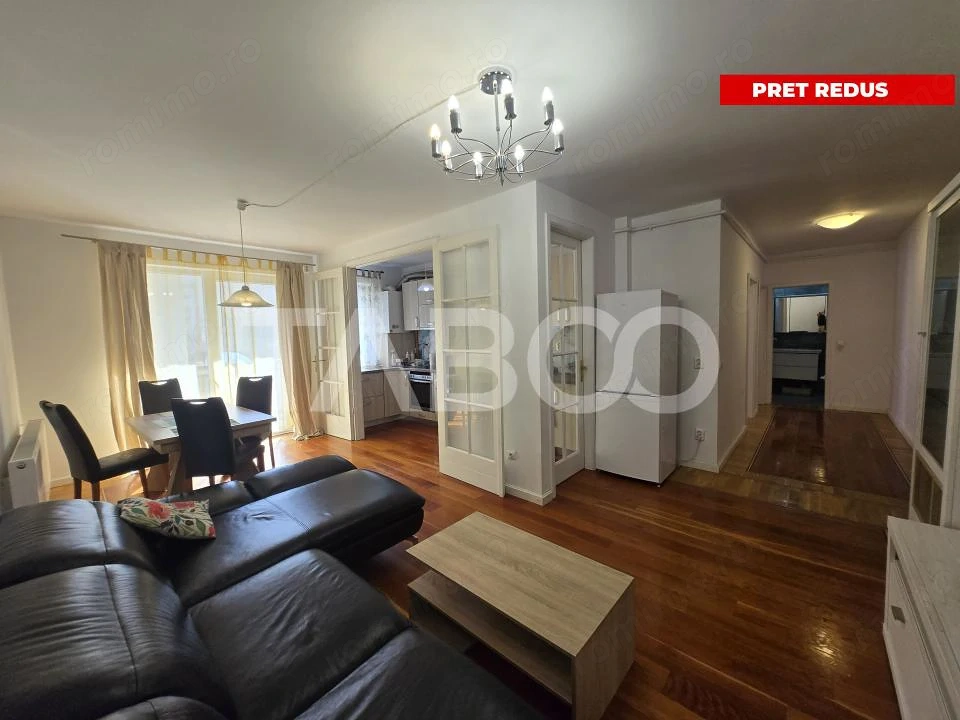 Apartament de vanzare 3 camere balcon parcare City Residence Sibiu