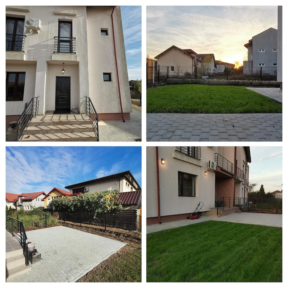 Casa 4 dormitoare 3 bai mansarda si gradina Baneasa Pipera