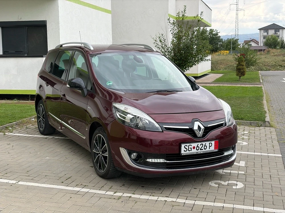 Renault grand scenic 2014 euro 6 tuv cu km zoll valabil carte service 