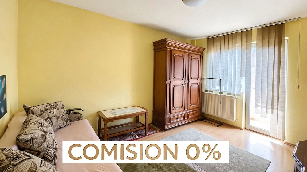 COMISION 0% | Apartament 1 camera | 36 mp | Centrala proprie |