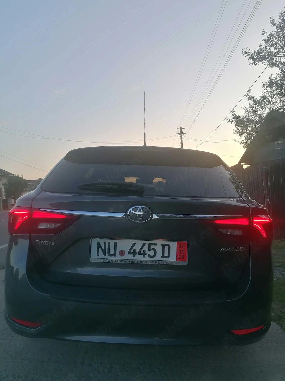 Toyota Avensis Sport Buisness Ed. 1,6 diesel an 2015, E6 ,xenon- led,navi cu camera Km.222.000 reali