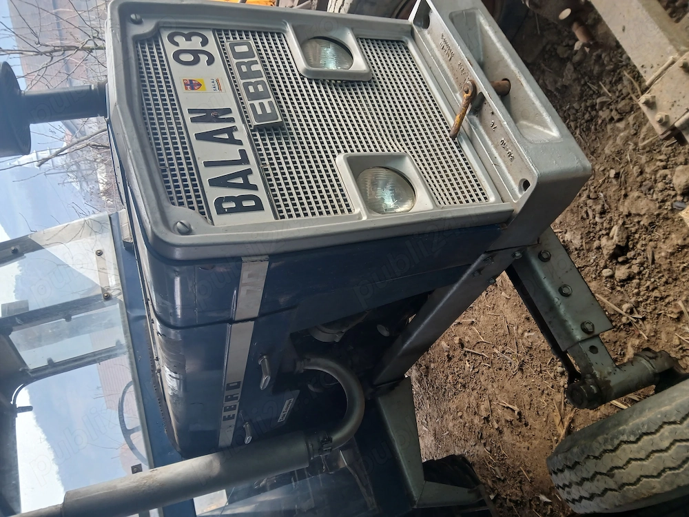 Vând pachet tractoare euro 70 cp și super euro 55 cp plus freza și plug trei trupite 