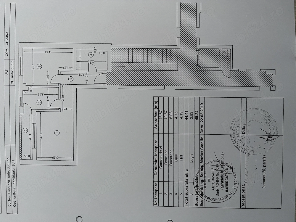 Apartament de vânzare