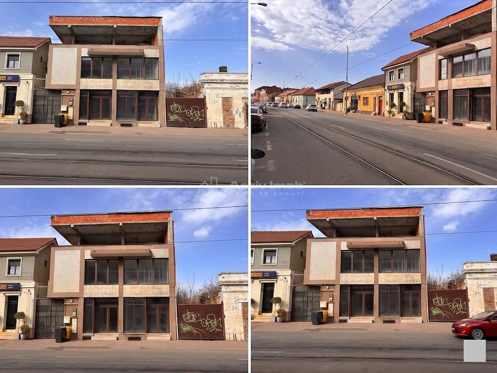 Spatiu comercial ultracentral - 250-750 mp - Vitrina la Strada Primariei - Vizibilitate excelenta