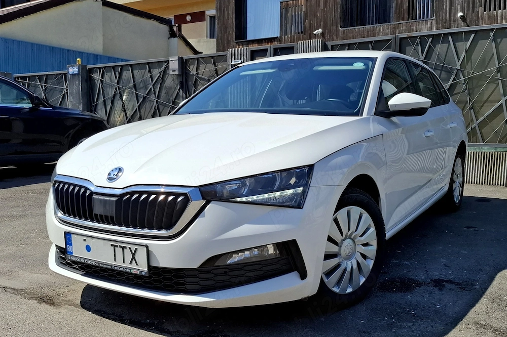 Skoda Scala 1.0 95cp. Istoric service. Front assist. Navi, scaune încălzite.