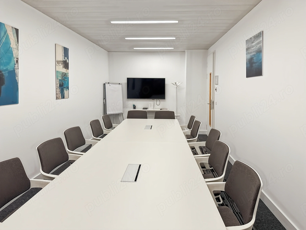 Acces all-inclusive la un spațiu de birou profesional pentru 10 persoane în Regus Hermes 