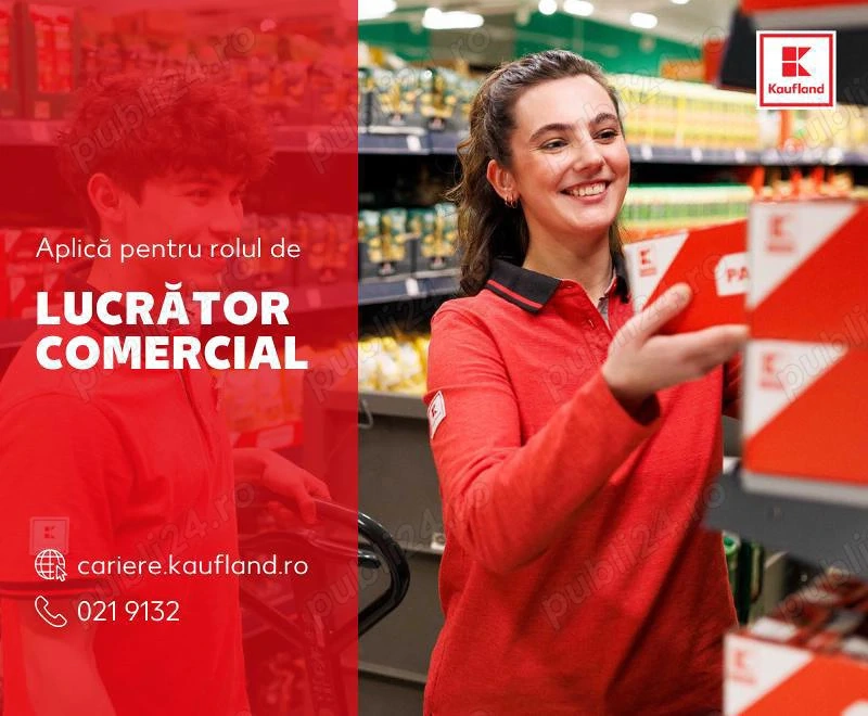Lucrator Comercial Vitrină Asistată part-time Botoșani II (f m)