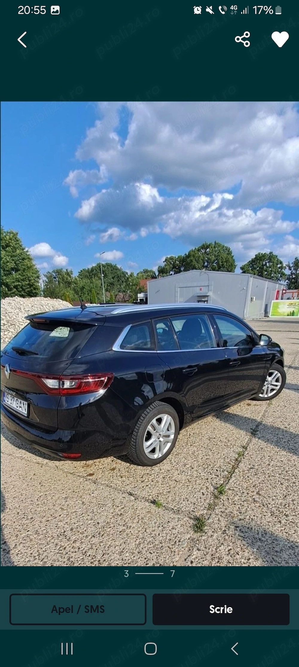 Vând Renault Megane 2016