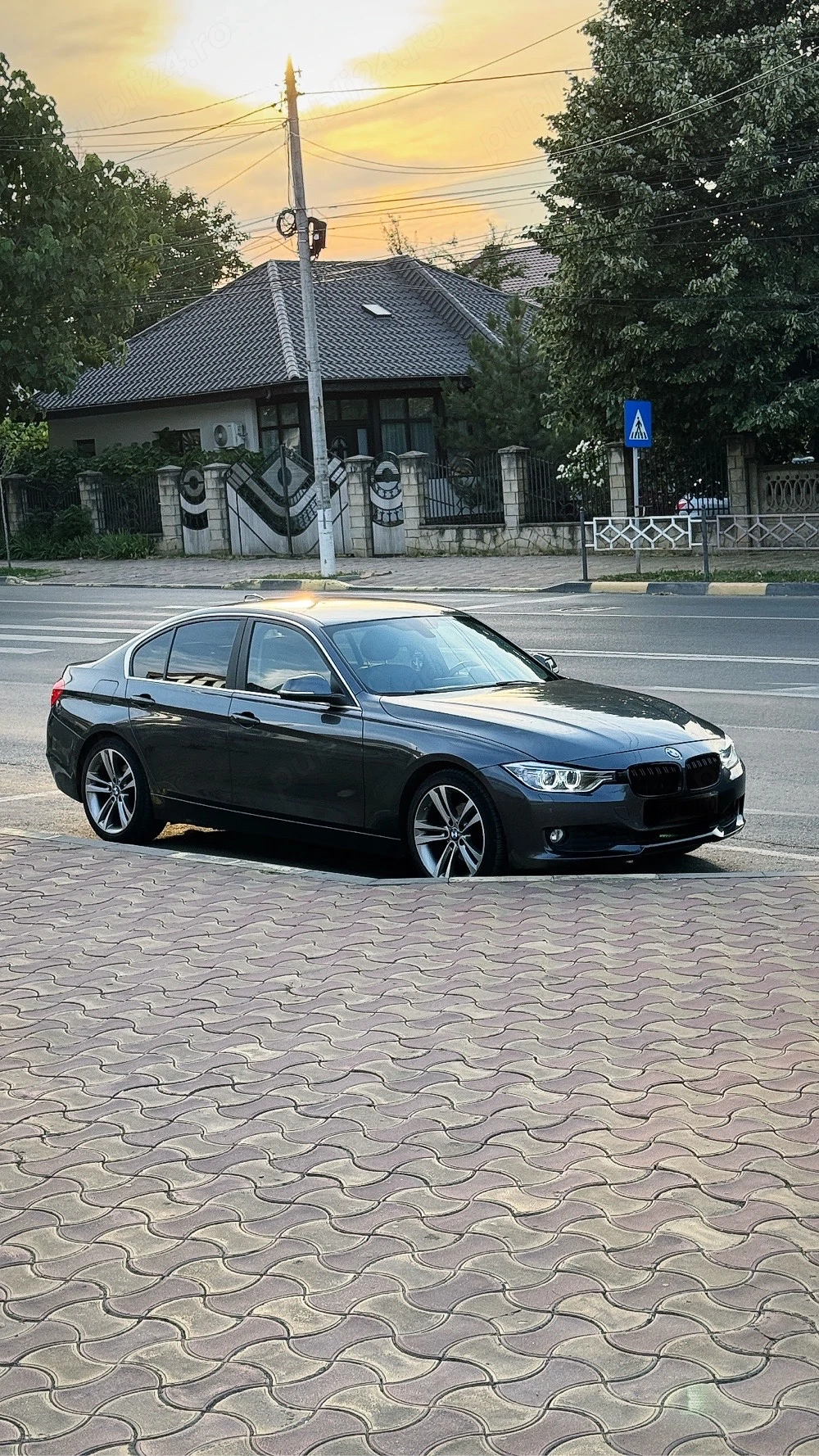 bmw f30 2014 n47 2.0 navi mare interior piele