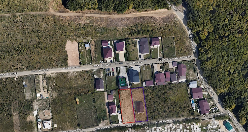 Teren intravilan 754 mp , Colina Verde   aproape de oras langa Trivale Magic, 15,5 m deschidere, uti