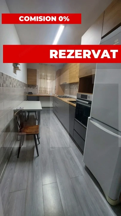 Apartament 3 camere decomandate, 71 mp, mobilat și utilat, etaj 2/10, Simeria