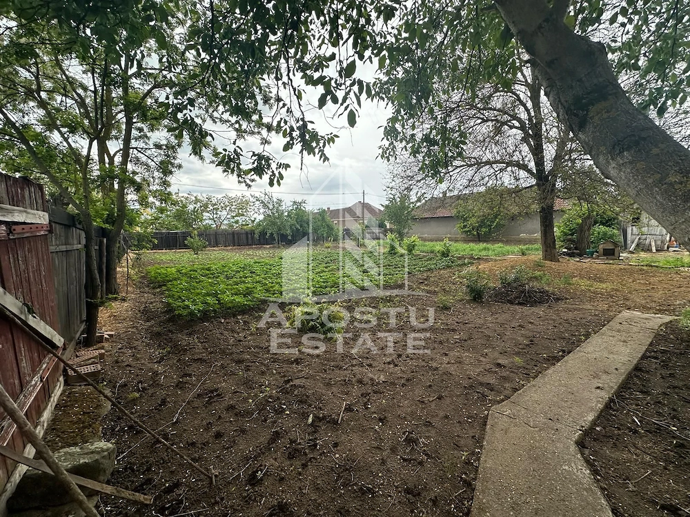 Teren cu casa de vanzare in Zimandu Nou