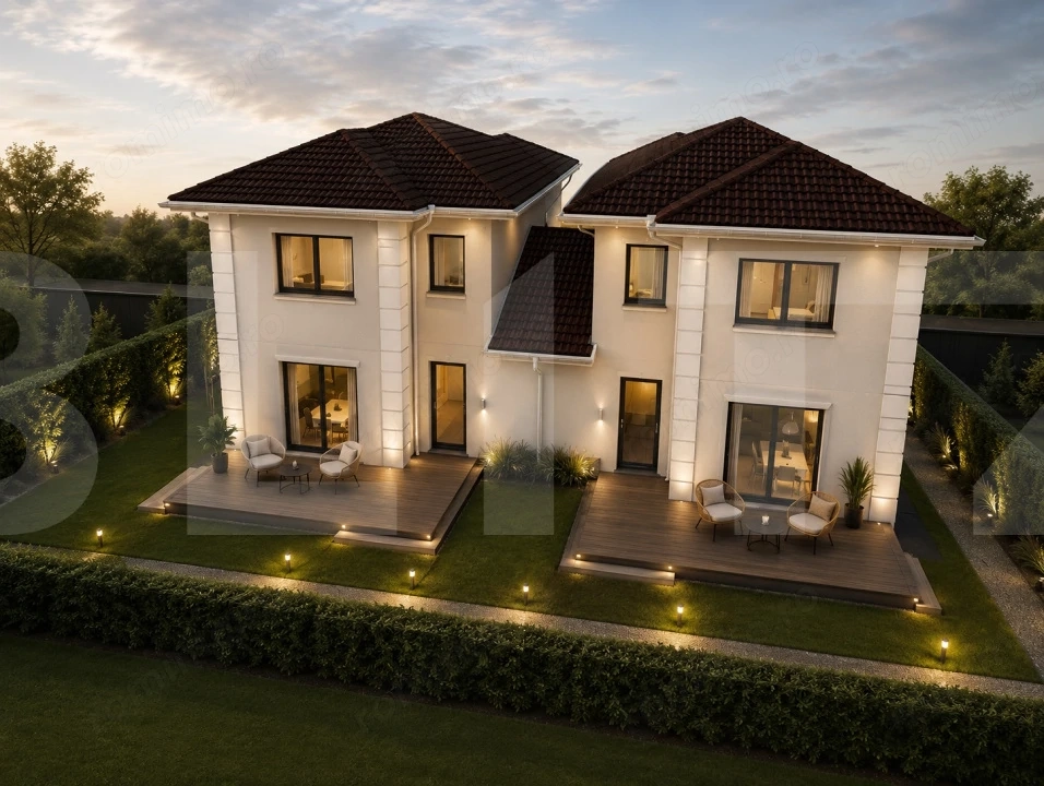 Duplex despărțit prin camera tehnica-  Giarmata Vii