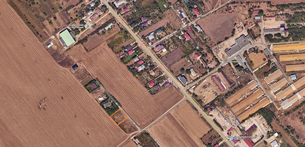 Vanzare teren intravilan - Comuna Frumusani Jud Calarasi