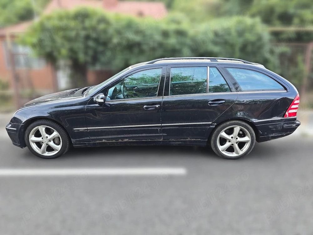 Mercedes-Benz W203 S203 Kombi facelift 2006   C180 Kompressor   Avantgarde, Sportpaket - avariata