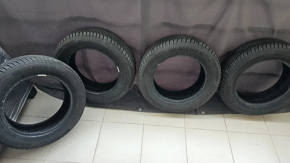 Set 4 Anvelope Continental AllSeasonContact 185/60 R14 (Garanție 2 ani+Factură