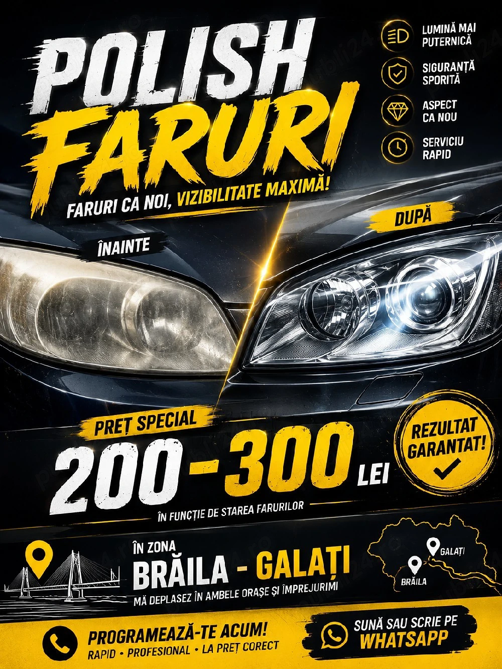 polish faruri braila - galati