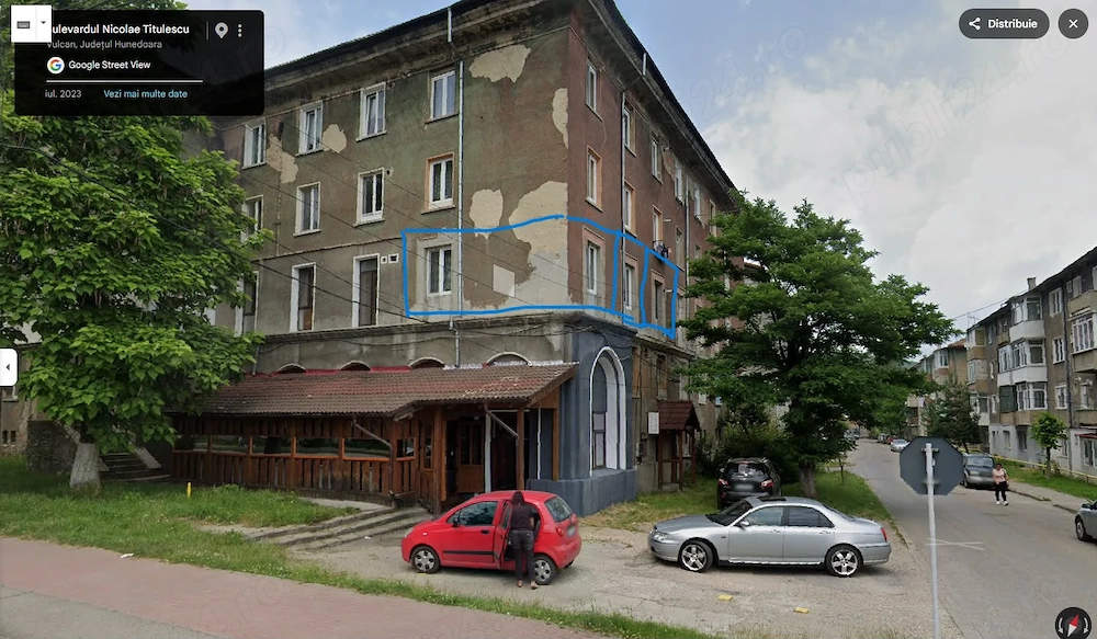 Apartament 2 camere de vânzare   Vulcan, zona Penny Market