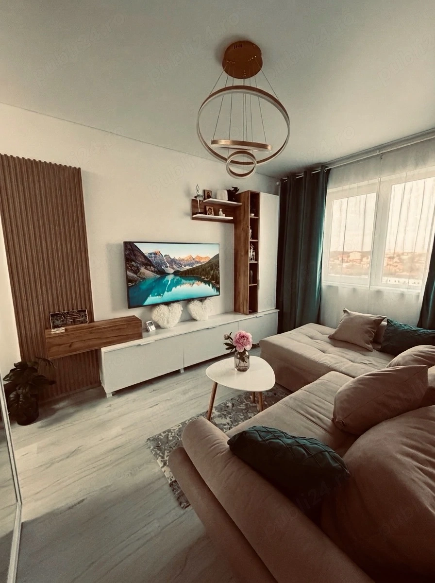 Garsonieră modernă, complet mobilată și utilată | Pollux Residence | Bloc 2024 | Chiajna