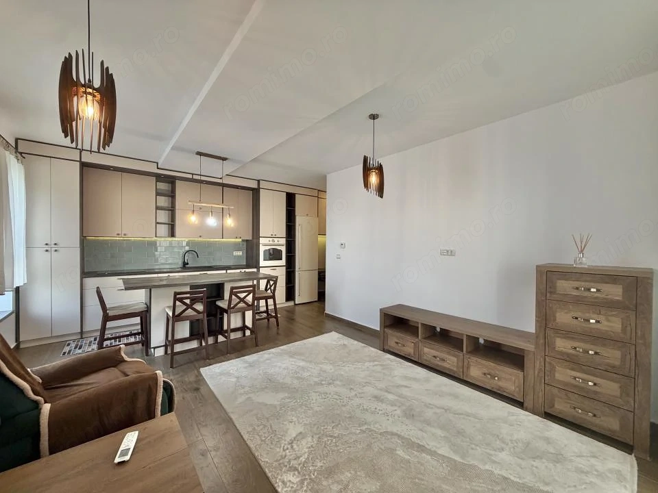 Apartament 2 camere, etaj 1, mobilat modern in Braytim 
