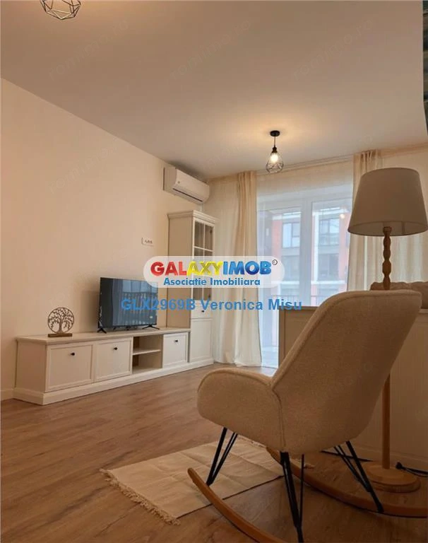 Studio de inchiriat,,centrala proprie , 47 mp- Estoria Theodor Pallady