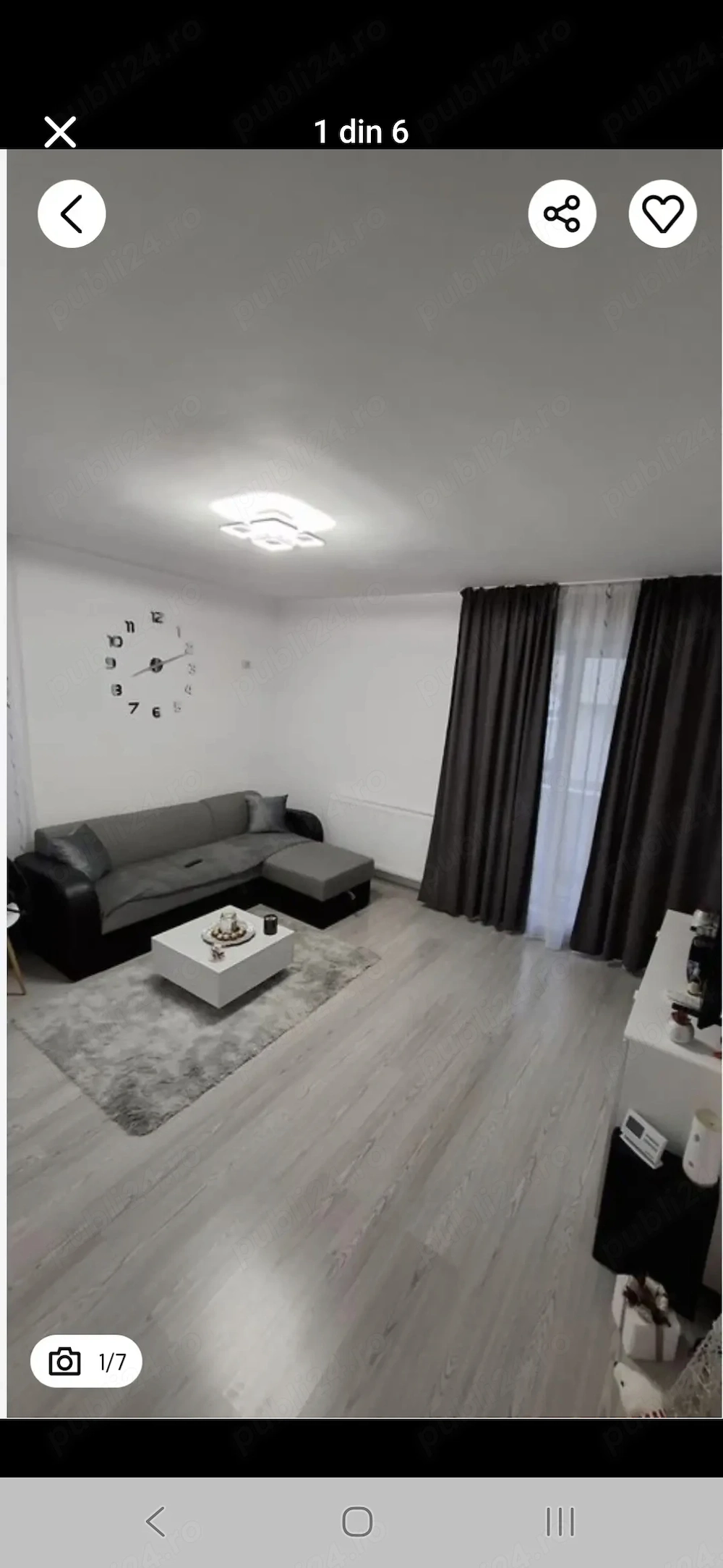 Inchiriez apartament cu 2 camere nou