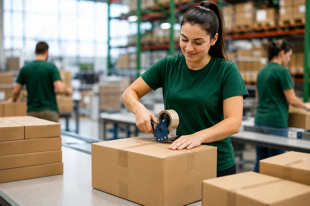  Căutăm Ambalator Manual   Departamentul Copacking!