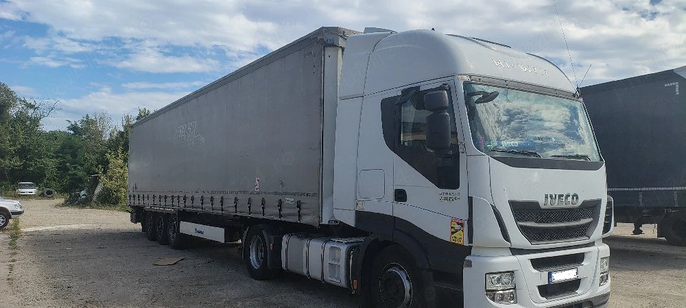 Iveco Stralis 460  euro6 2016 + remorca krone 2016