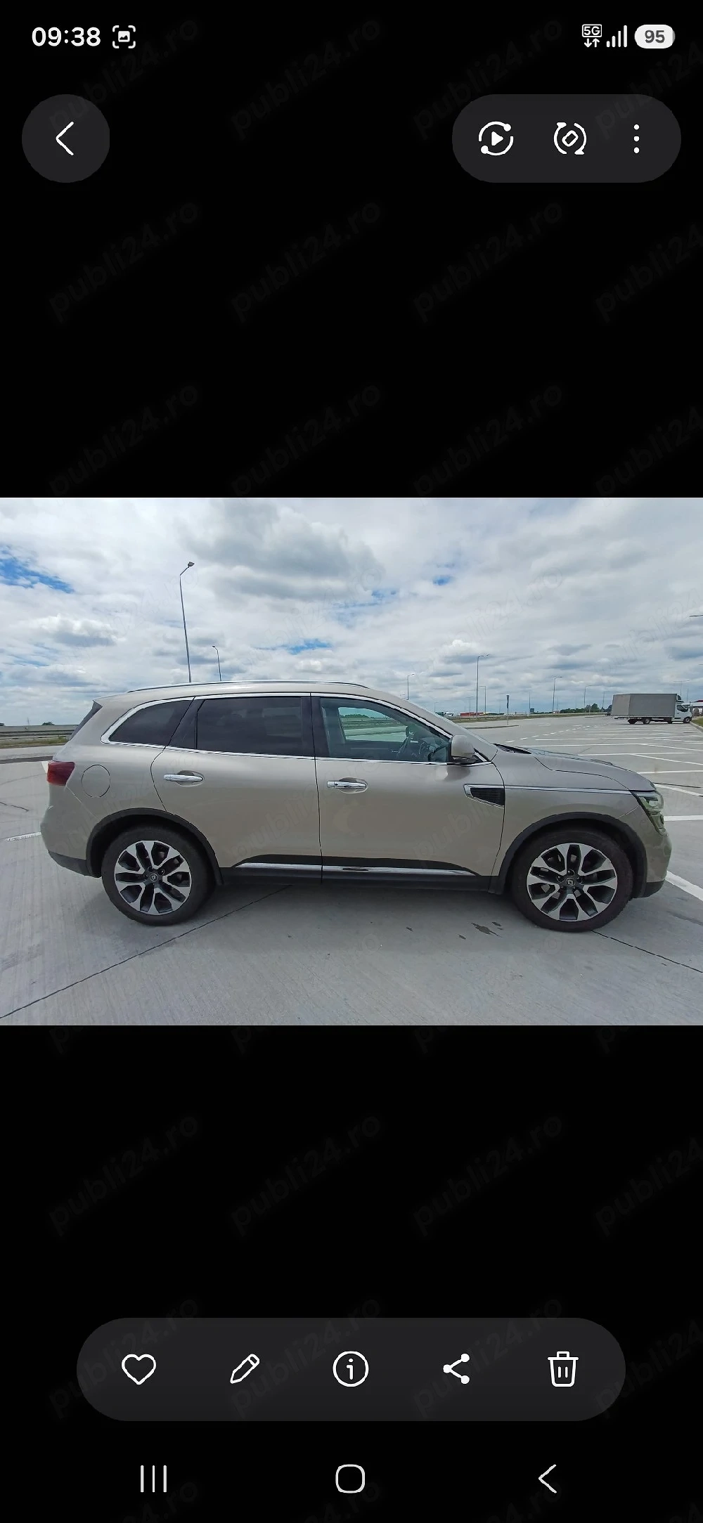 vand renault koleos 
