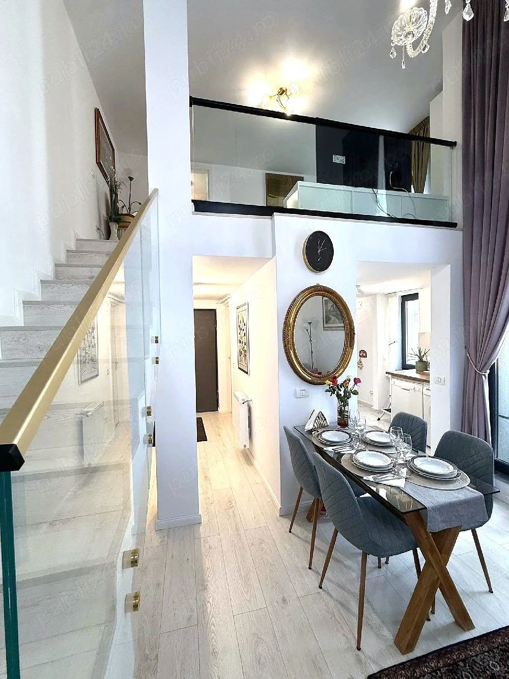 Închiriere Apartament Studio Loft Premium, prima închiriere, 2 băi, bloc nou ✨