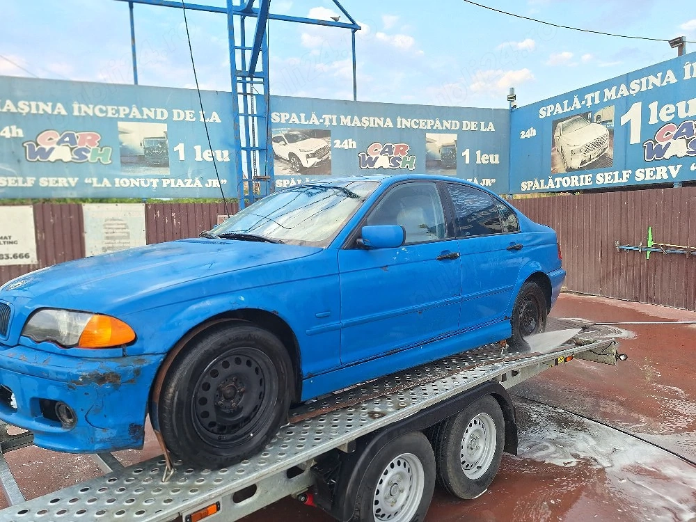 vând bmw e46 .2.0 136 cai fără acte schimb cu masina cu acte 