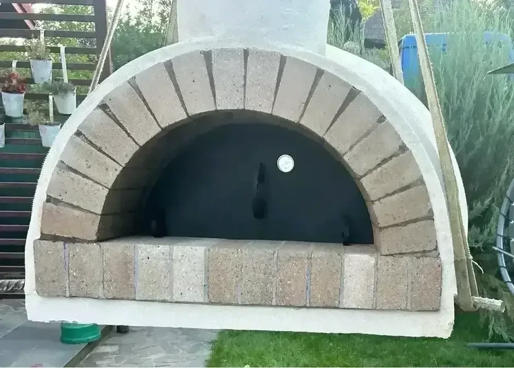 Cuptor pizza mobil pe lemne D70,90,105,120 cm   pâine, BBQ, grill, grătar