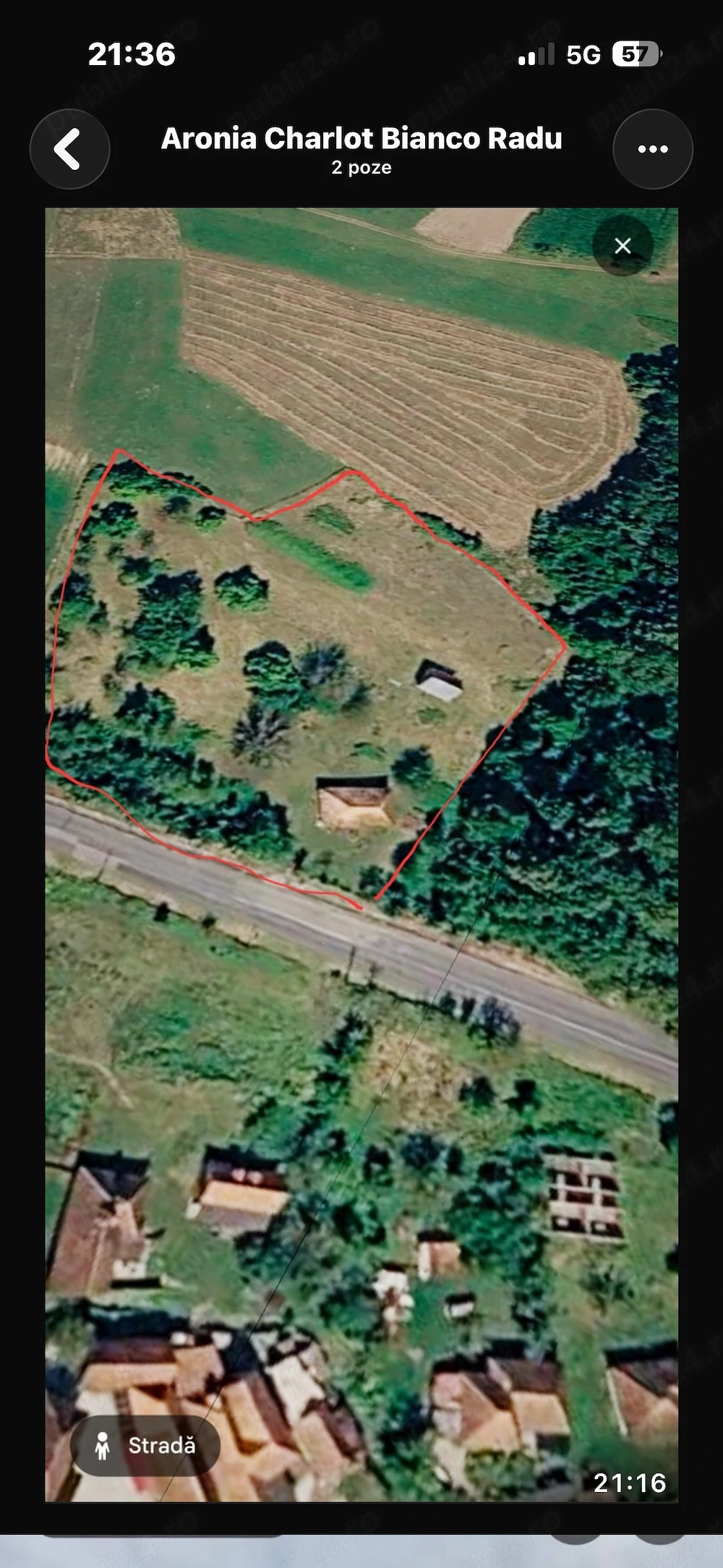 Casă 104 mp + 9.000 mp teren + grajd din stejar   Vârfurile, Arad